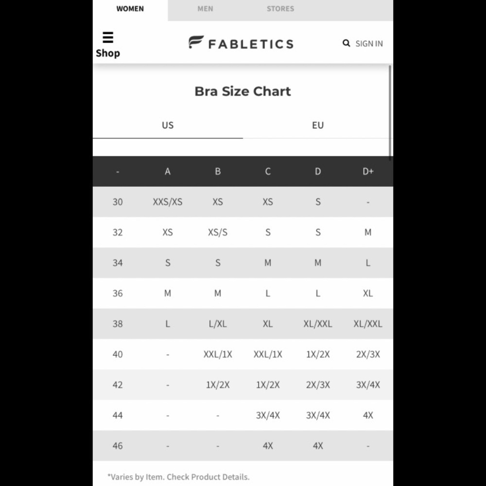 Fabletics Zoe High Impact Sports Bra - Picture 10 of 11